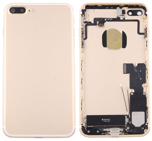 IPhone 7Plus Cover Posteriore Completo Con Ricambi Oro