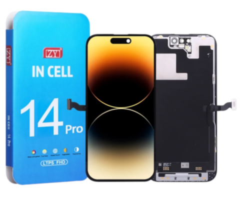 IPhone 14Pro Max Display Completo Compatibile ZY Nero FHD (LTPS) 1080P (FREQUENZA DI AGGIORNAMENTO: 120HZ)