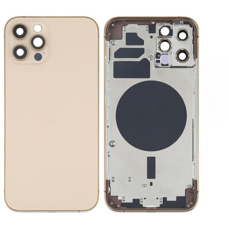 IPhone 12Pro Cover Posteriore Completo Senza Ricambi Oro