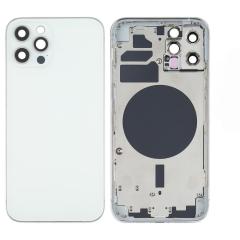 IPhone 12Pro Cover Posteriore Completo Senza Ricambi Bianco