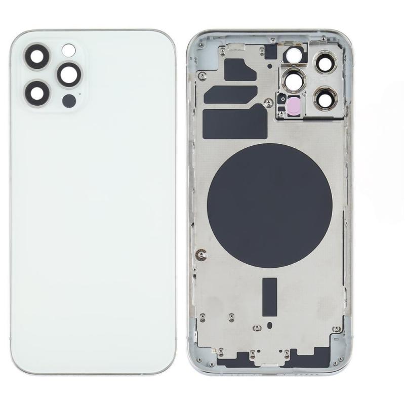 IPhone 12Pro Cover Posteriore Completo Senza Ricambi Bianco