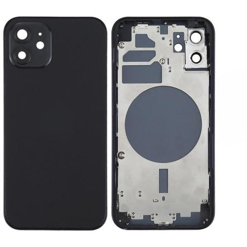 IPhone 12 Cover Posteriore Completo Senza Ricambi Nero
