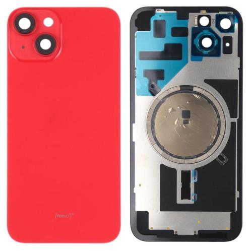 IPhone 14 后盖带支架磁铁镜片 红