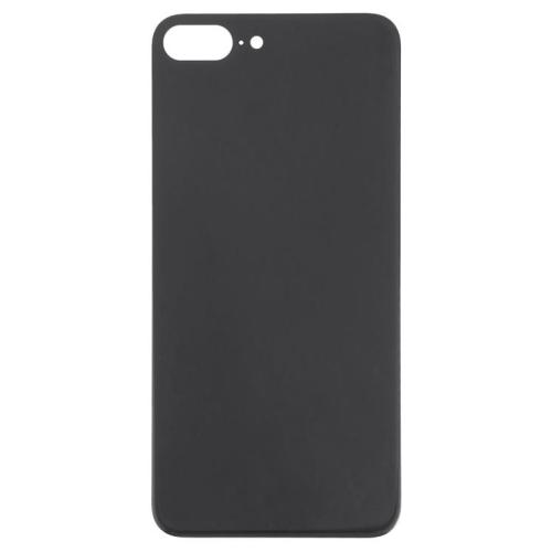 IPhone 8Plus Cover Posteriore Di Vetro (Buco Grande) Nero