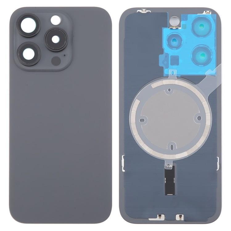 IPhone 16Pro Max 后盖带支架磁铁镜片 黑