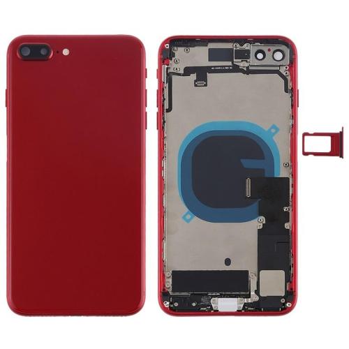 IPhone 8Plus Cover Posteriore Completo + Ricambi Rosso