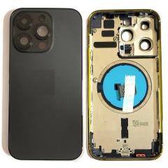 IPhone 14Pro Cover Posteriore Completo Senza Ricambi Nero