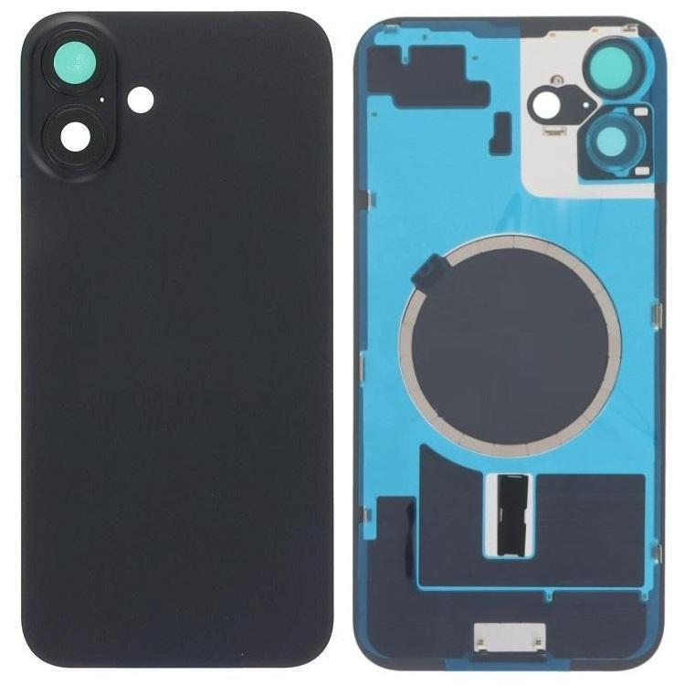 IPhone 16Plus 后盖带支架磁铁镜片 黑