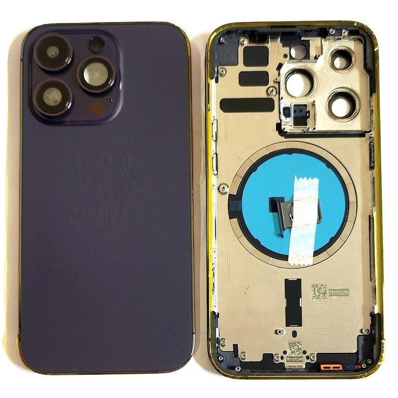 IPhone 14Pro Cover Posteriore Completo Senza Ricambi Viola