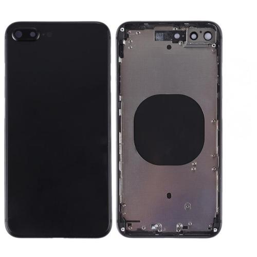 IPhone 8Plus Cover Posteriore Completo Senza Ricambi Nero