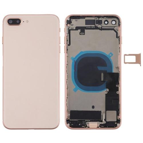 IPhone 8Plus Cover Posteriore Completo + Ricambi Oro