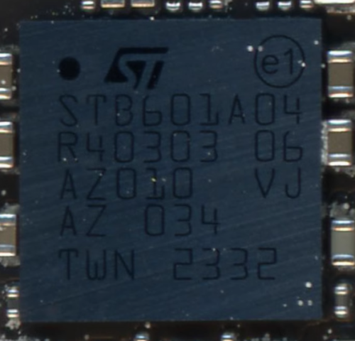 **STB601A04  适用于苹果 12系列 IC 芯片面部识别 Face ID