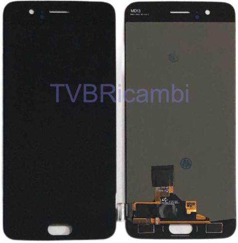 One Plus 5 Display ORIGINALE Senza Frame Nero A5000