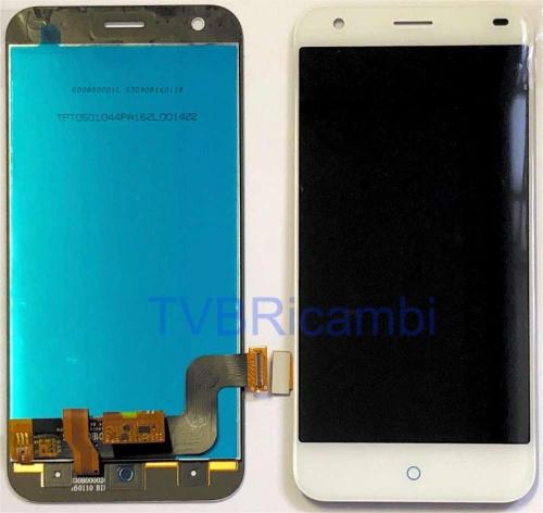 ZTE Blade S6 Display RIGENERATO Senza Frame Bianco