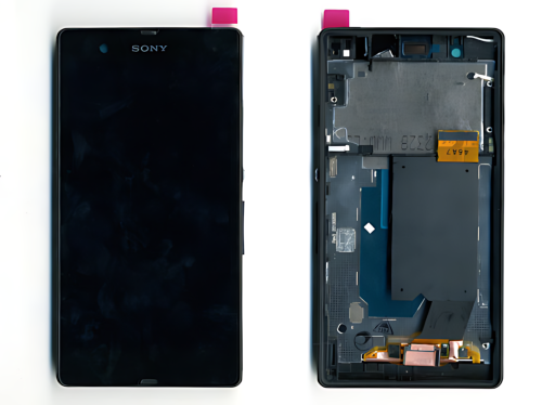 Sony Xperia Z Display Originale + Cornice Nero C6603