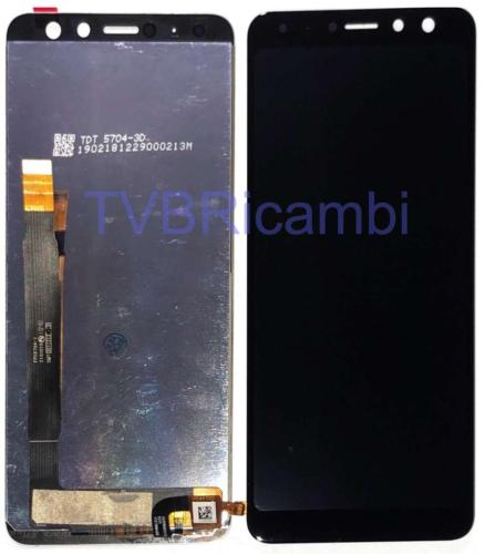 Wiko View Prime Display ORIGINALE Senza Frame Nero