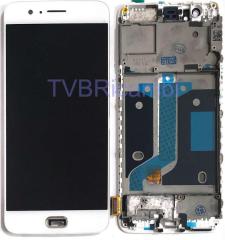 One Plus 5 原装总成带框 白 A5000