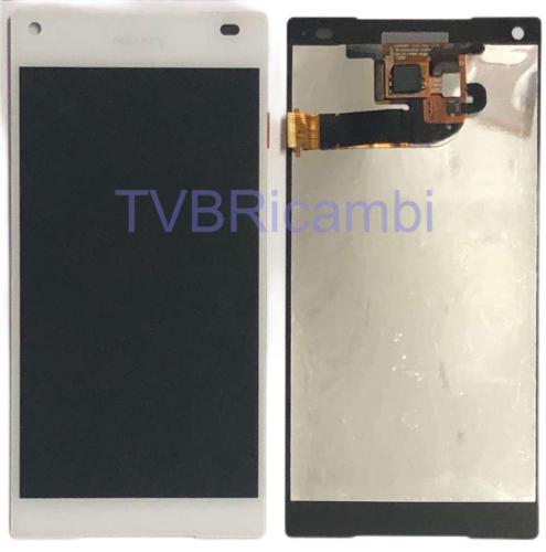 Sony Xperia Z5 Mini Xperia Z5 Compact Display Originale senza Frame Bianco E5803 E5823