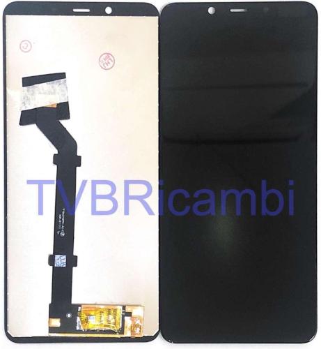 Nokia 3.1Plus Display ORIGINALE Senza Frame Nero TA1118 TA1125 TA1113 TA1117 TA1124 TA1125