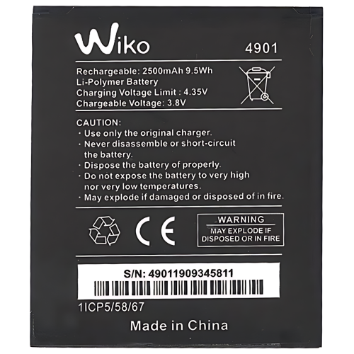Wiko Tommy 2 Tommy 电池 4901