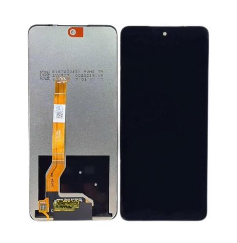 Realme C55 RMX3710 OPPO A79 5G CPH2557 Realme 11 5G RMX3780 Realme C67 5G RMX3782 K11X 5G A1 A2 5G Realme 11X 5G OPPO A58 4G CPH2577 OPPO A98 5G CPH2529 F23 One Plus Nord N55 One Plus Nord Ce3Lite CPH2467 CPH2465 One Plus N30 Realme Narzo 60X 5G (AA520-TM) Display ORIGINALE Senza Frame Nero