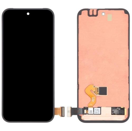 Google Pixel 9 Display ORIGINALE Cambiato Vetro + Cornice +Home Nero G2YBB GUR25 G1B60