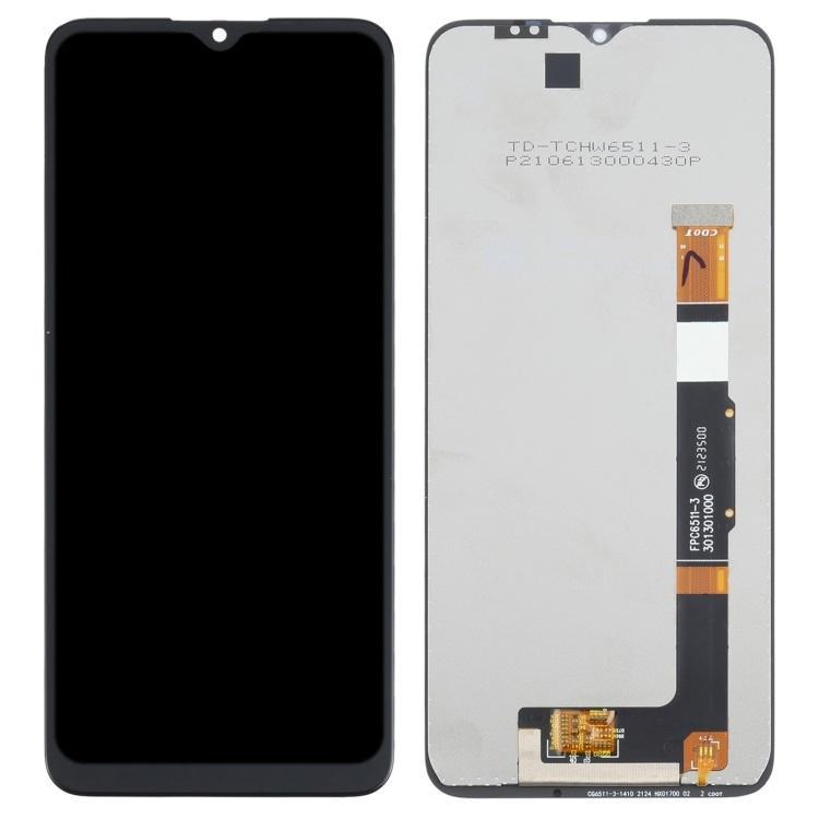 TCL 20R 5G T767H Display ORIGINALE Senza Frame Nero