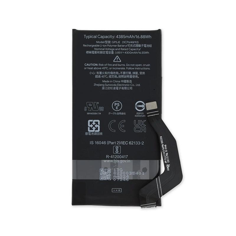Batteria De Grande Capacita 4300MAH GP5JE Google Pixel 7A GWKK3 GHL1X G0DZQ G82U8 (Prodotto Nello Stabilimento Di Deji, Senza Logo)
