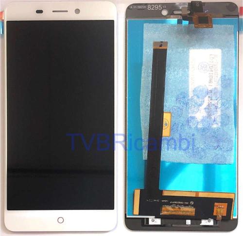 ZTE Nubia N1 Display RIGENERATO Senza Frame Bianco NX541J