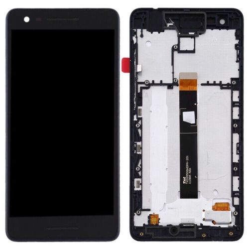 Nokia 2.1 Display ORIGINALE + Frame Nero TA1080 TA1092 TA1084 TA1093 TA1086