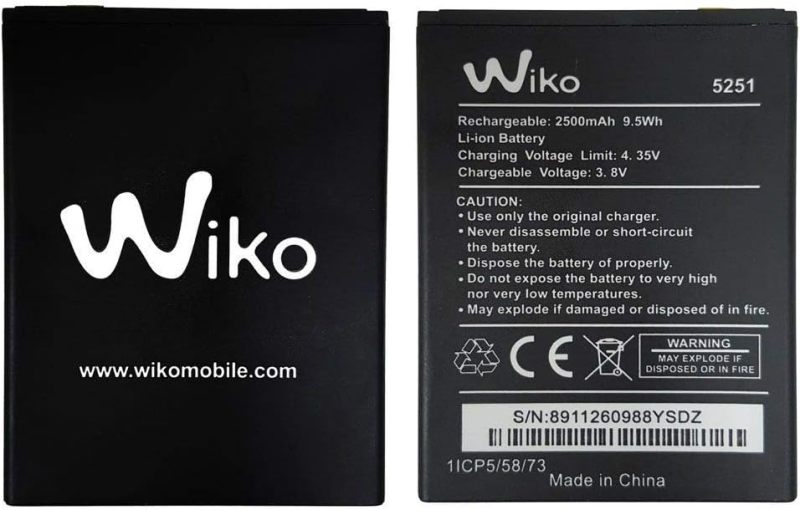 电池 5251 Wiko Pulp 3G Pulp 4G Rainbow Jam 4G
