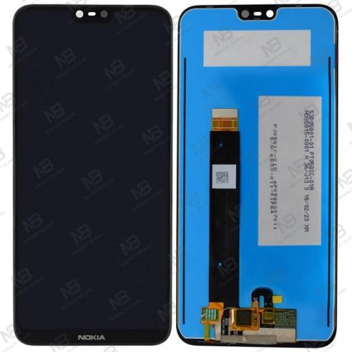 Nokia 7.1 Display ORIGINALE Senza Frame Nero TA1100 TA1097 TA1085 TA1095 TA1096