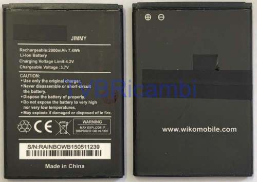 Wiko Jimmy 电池
