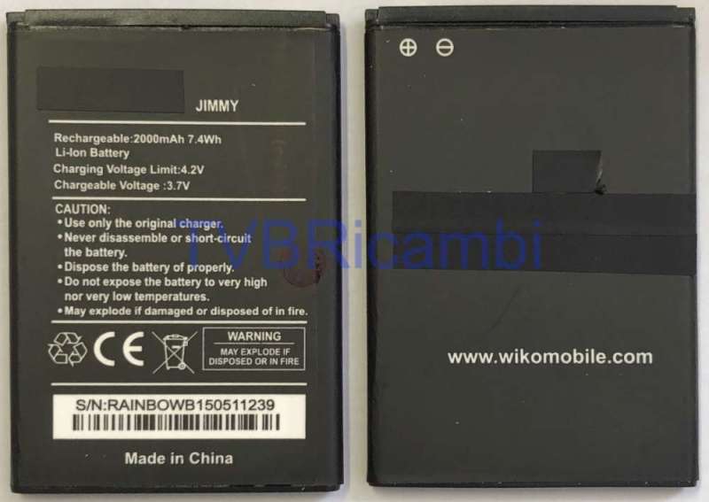 Wiko Jimmy 电池