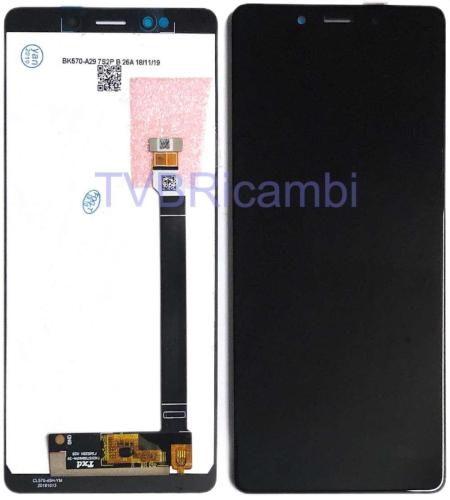 Sony Xperia L3 Display Originale senza Frame Nero L4332