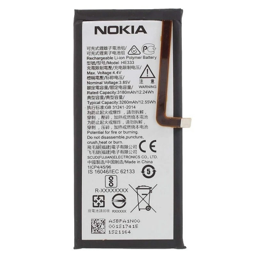 Batteria HE333 Nokia 8 Sirocco TA1005 TA1042