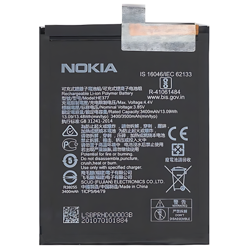 Batteria HE377 Nokia 8.1 TA1099 TA1113 TA1115 TA1131 TA1119 TA1121 TA1128
