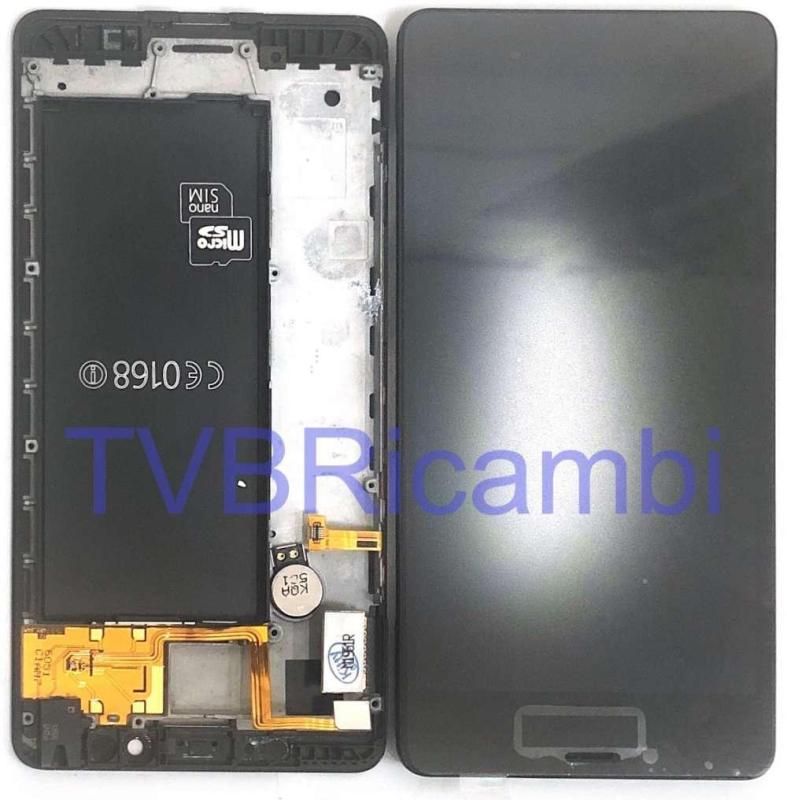 Nokia Lumia N950 Display ORIGINALE + Frame Nero