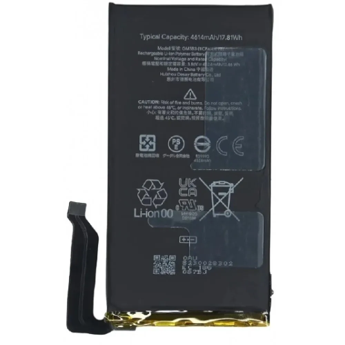 Google Pixel 6 GB7N6 Batteria De Grande Capacita 4614mAh GMSB3 (Prodotto Nello Stabilimento Di Deji, Senza Logo)
