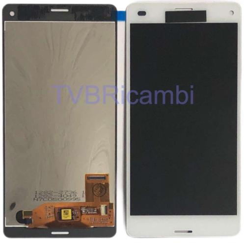 Sony Xperia Z3 Mini Display Originale senza Frame Bianco D5803