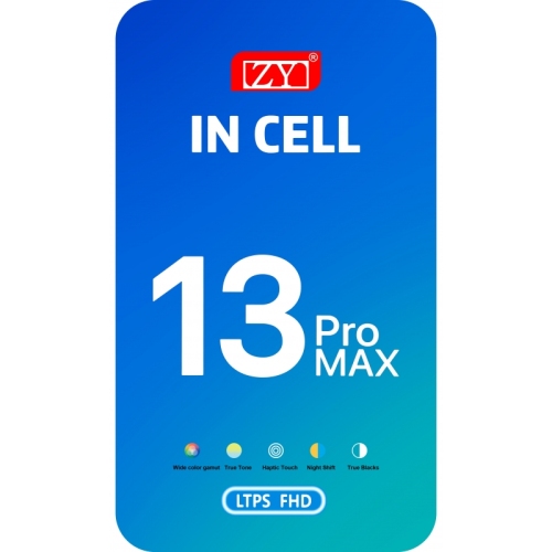 IPhone 13Pro Max ZY 国产背光屏 黑 FHD (LTPS) 1080P (刷新率：120HZ)