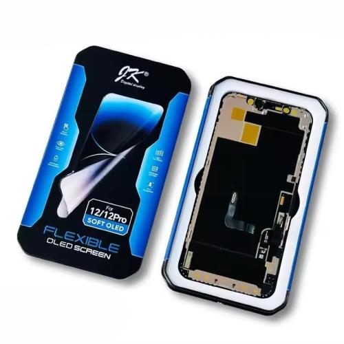 IPhone 12 IPhone 12Pro Display Completo Compatibile OLED SOFT JK Nero