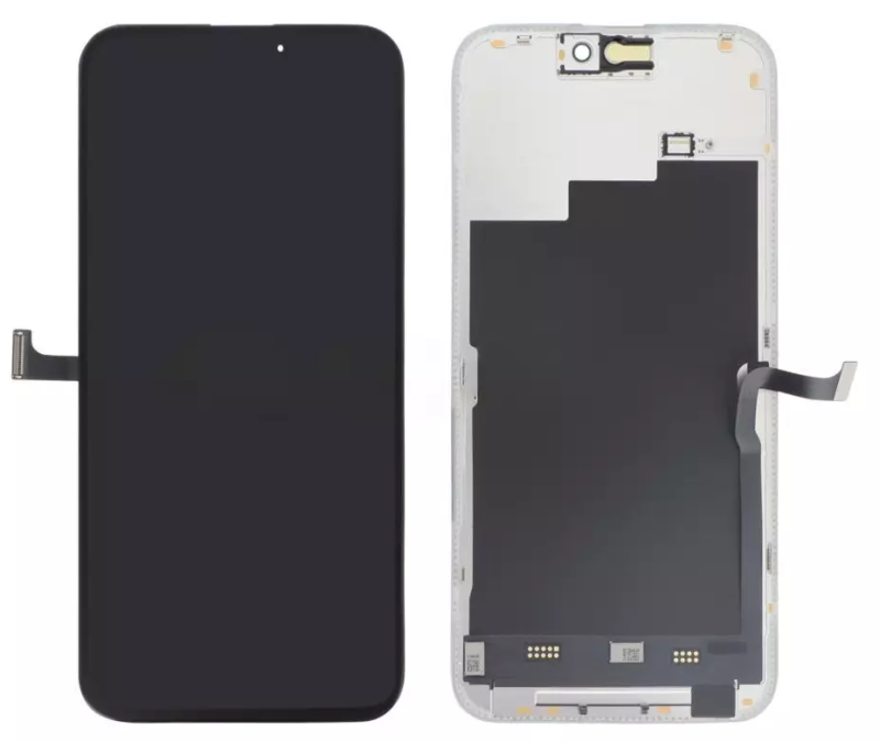 Iphone 15Pro Max Display Completo Compatibile OLED SOFT (DD) Nero