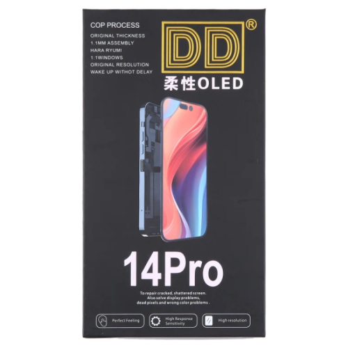IPhone 14Pro Display Completo Compatibile OLED SOFT (DD) Nero