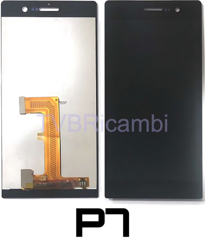Huawei P7 Display Senza Frame Nero P7-L10 P7-L00