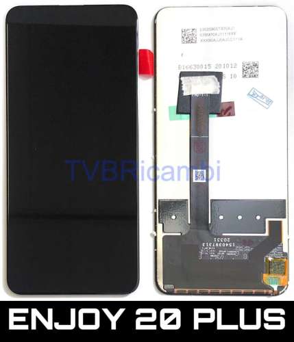 Huawei Y9A Honor X10 5G Enjoy 20Plus Display ORIGINALE Senza Frame Nero FRL-22 FRL-23 FRL-L22 FRL-L23 TEL-AN00 TEL-TN00 TEL-AN00A TEL-AN10