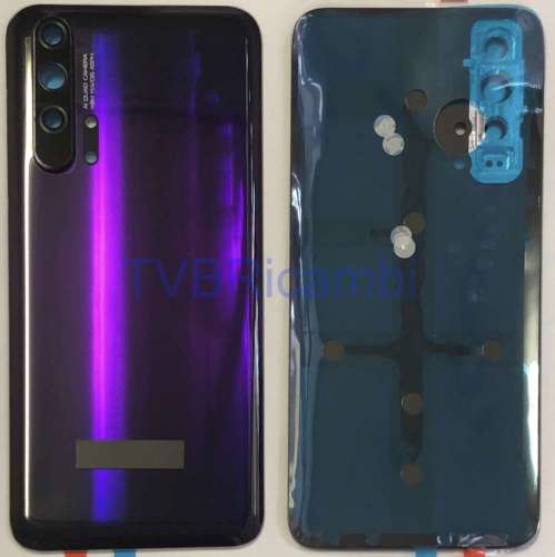 Huawei Honor 20Pro Cover Posteriore + Supporto Fotocamera Viola YAL-L21