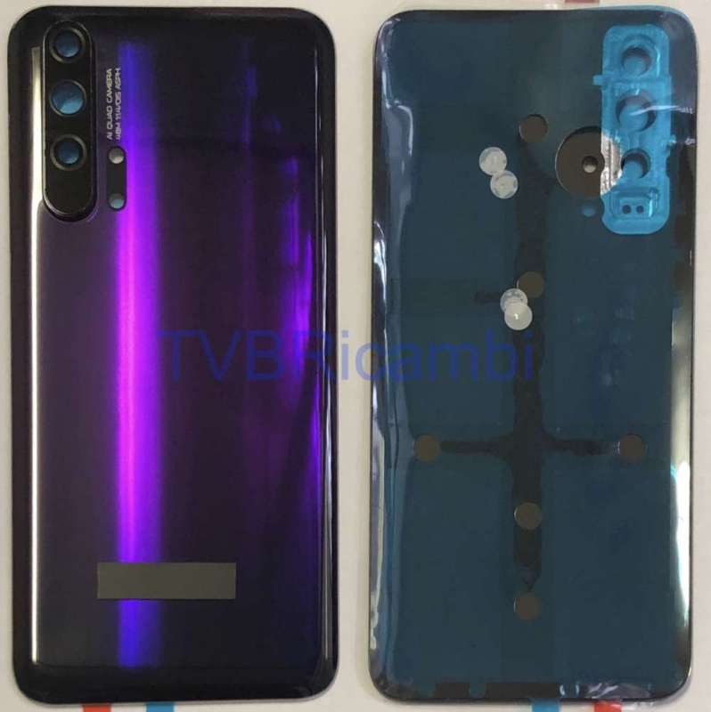 Huawei Honor 20Pro 后盖带镜片 紫 YAL-L21