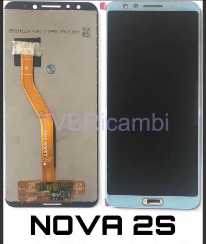 Huawei Nova 2s Display Senza Frame Blu HWI-AL00 HWI-TL00
