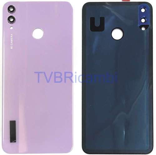Huawei Honor 8X Honor View 10Lite Cover Posteriore + Supporto Fotocamera Rosa SN-L11 JSN-L21 JSN-L42